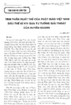 tinh thần xuất thế của phật giáo VN đầu TK 14 qua tư tưởng giải thoát của huyền quang.pdf.jpg