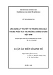 Ứng dụng lỹ thuyết thị trường hiệu quả trong phân tích thị trường chứng khoán Việt Nam.PDF.jpg