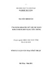 Ứng dụng khai phá dữ liệu dự đoán khánh hàng rời mạng Viễn Thông.pdf.jpg