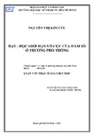 Dạy - Học giới hạn vô cực của hàm số ở trường phổ thông.pdf.jpg