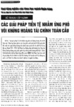 Các giải pháp tiền tệ nhằm ứng phó với khủng hoảng tài chính toàn cầu.pdf.jpg