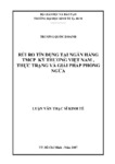 Rủi ro tín dụng tại Ngân hàng TMCP Kỹ thương Việt Nam, thực trạng và giải pháp phòng ngừa.pdf.jpg