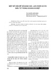 Một số vấn đề đánh giá, lựa chọn dự án đầu tư trong doanh nghiệp.PDF.jpg