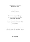 Ứng dụng Logic mờ xây dựng hệ trợ giúp chẩn đoán bệnh thần kinh - tâm thần.pdf.jpg