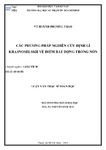 Các phương pháp nghiên cứu định lý RASNOSELSKII về điểm bất động trong nón.pdf.jpg