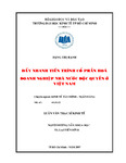 Đẩy nhanh tiến trình cổ phần hóa doanh nghiệp nhà nước độc quyền ở Việt Nam.pdf.jpg