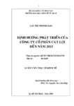 Định hướng phát triển của Công ty Cổ phần Cát Lợi đến năm 2015.pdf.jpg