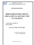 Định lý KRASNOSEL’SKII về ánh xạ nén và giãn mặt nón và ứng dụng.pdf.jpg
