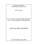 Các nhân tố tác động đến nghề nuôi tôm sú công nghiệp tỉnh Bến Tre.pdf.jpg
