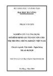 Nghiên cứu và ứng dụng mô hình định giá tài sản vốn cho thị trường chứng khoán Việt Nam.pdf.jpg